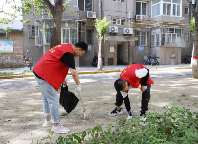 物産集團：志願服務進社區  助力創文我先行